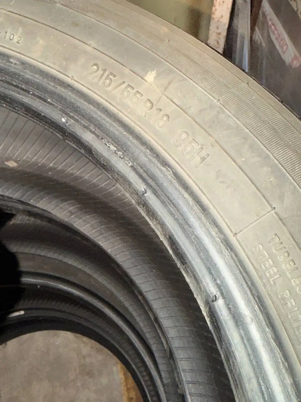 215/55 R18 шины 4 шт - Шины (Авто) в Иркутск