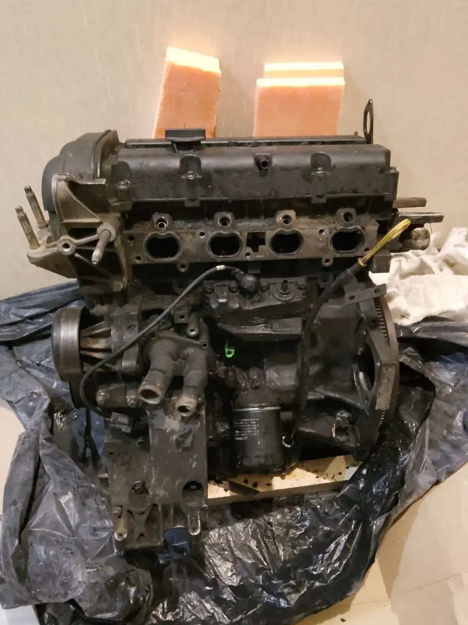 Двигатель FORD FOCUS 2 1.6 HWDA AКПП б/у