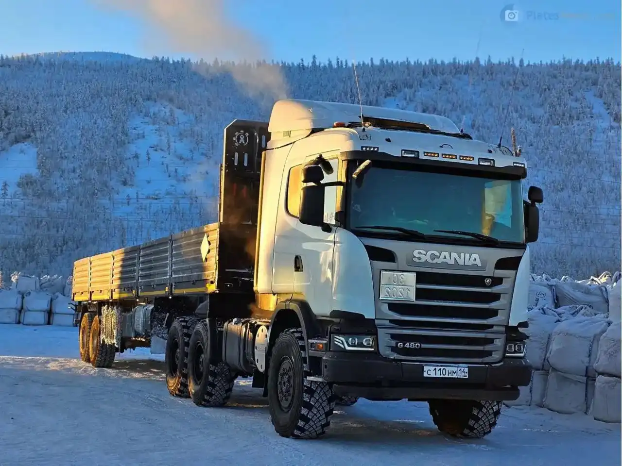 Продажа полуприцепа и МТЛБ в ХТС для зимников Якутии - Спецтехника (Авто) в Иркутск