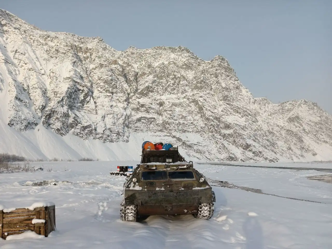 Продажа полуприцепа и МТЛБ в ХТС для зимников Якутии - Спецтехника (Авто) в Иркутск