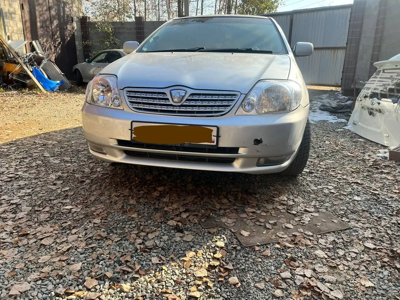 Продажа автозапчастей: бампер передний с туманками и масло Alphas 5W30 - Запчасти (Авто) в Иркутск