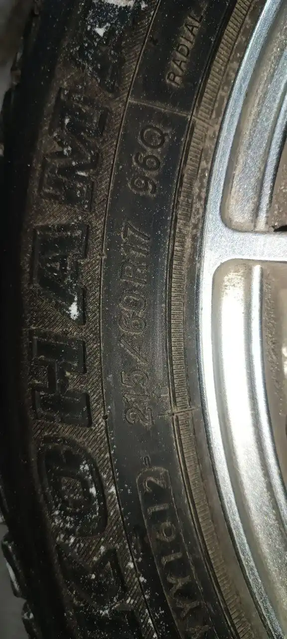 Продажа колес в сборе R17/215/60 - Запчасти (Авто) в Иркутск