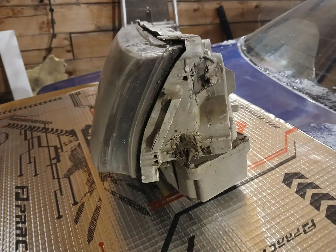 Фара 3 секции марк левая ксенон с блоками розжига - Автосвет (Запчасти) в Иркутск