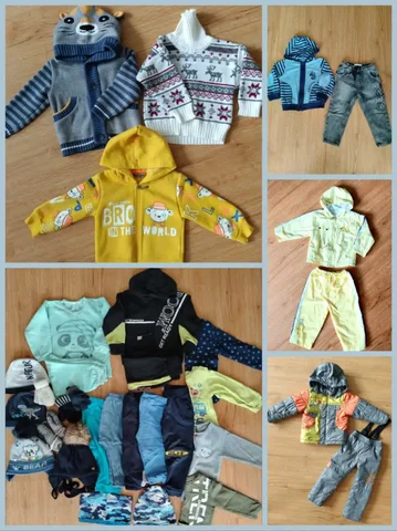 Продам два пакета одежды на мальчика 86-98 - Детская одежда в Хабаровск