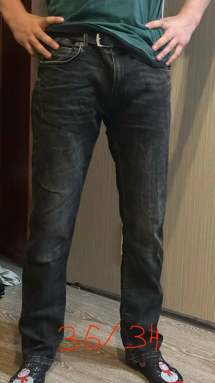 Джинсы XL в идеальном состоянии - Джинсы (Одежда) в Хабаровск