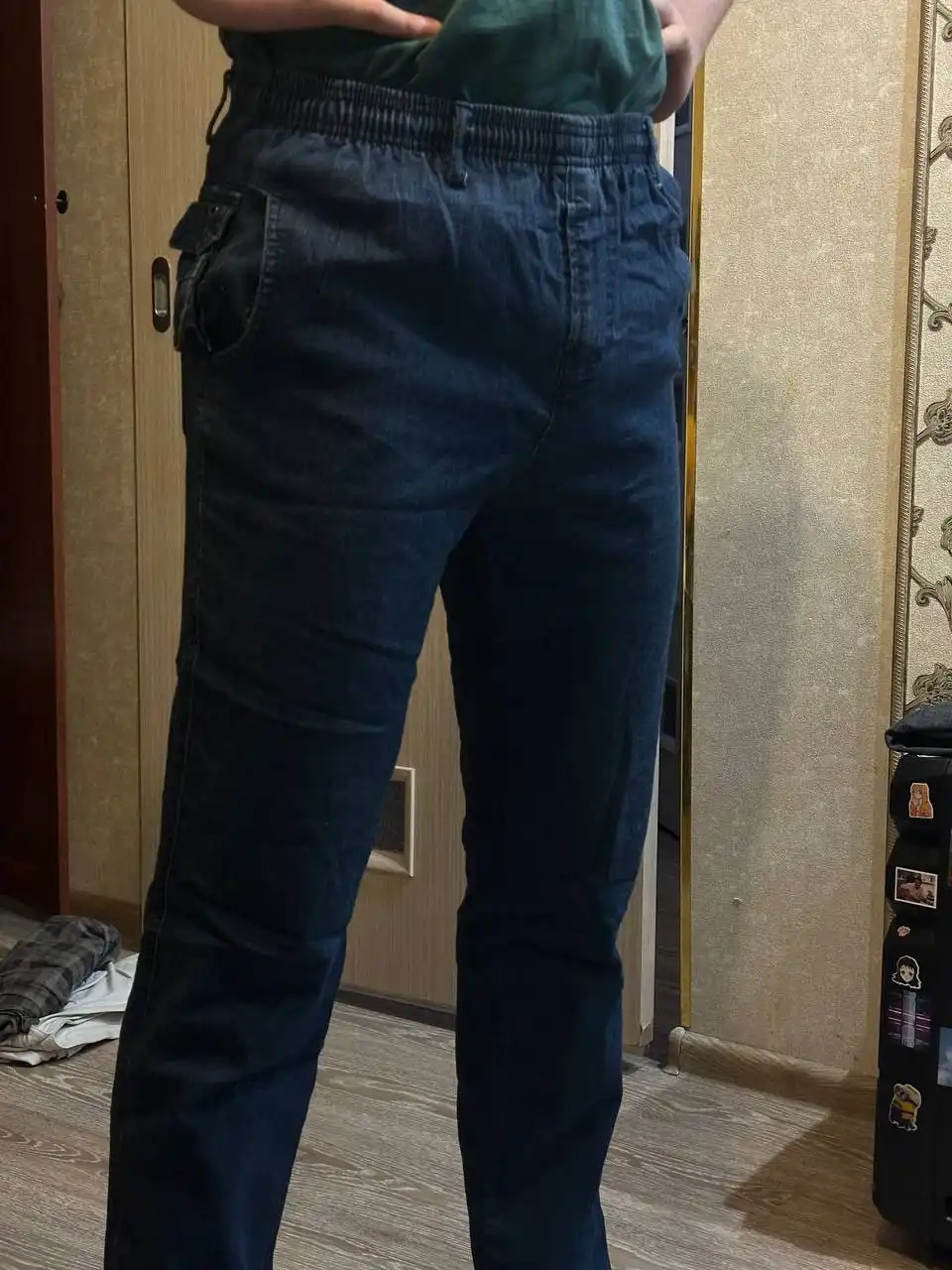 Джинсы XL в идеальном состоянии - Джинсы (Одежда) в Хабаровск