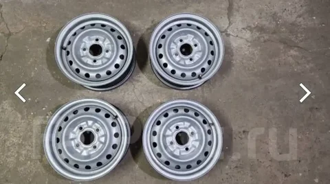 Штампованные диски R14 4x114 Nissan из Японии - Квадроциклы в Хабаровск