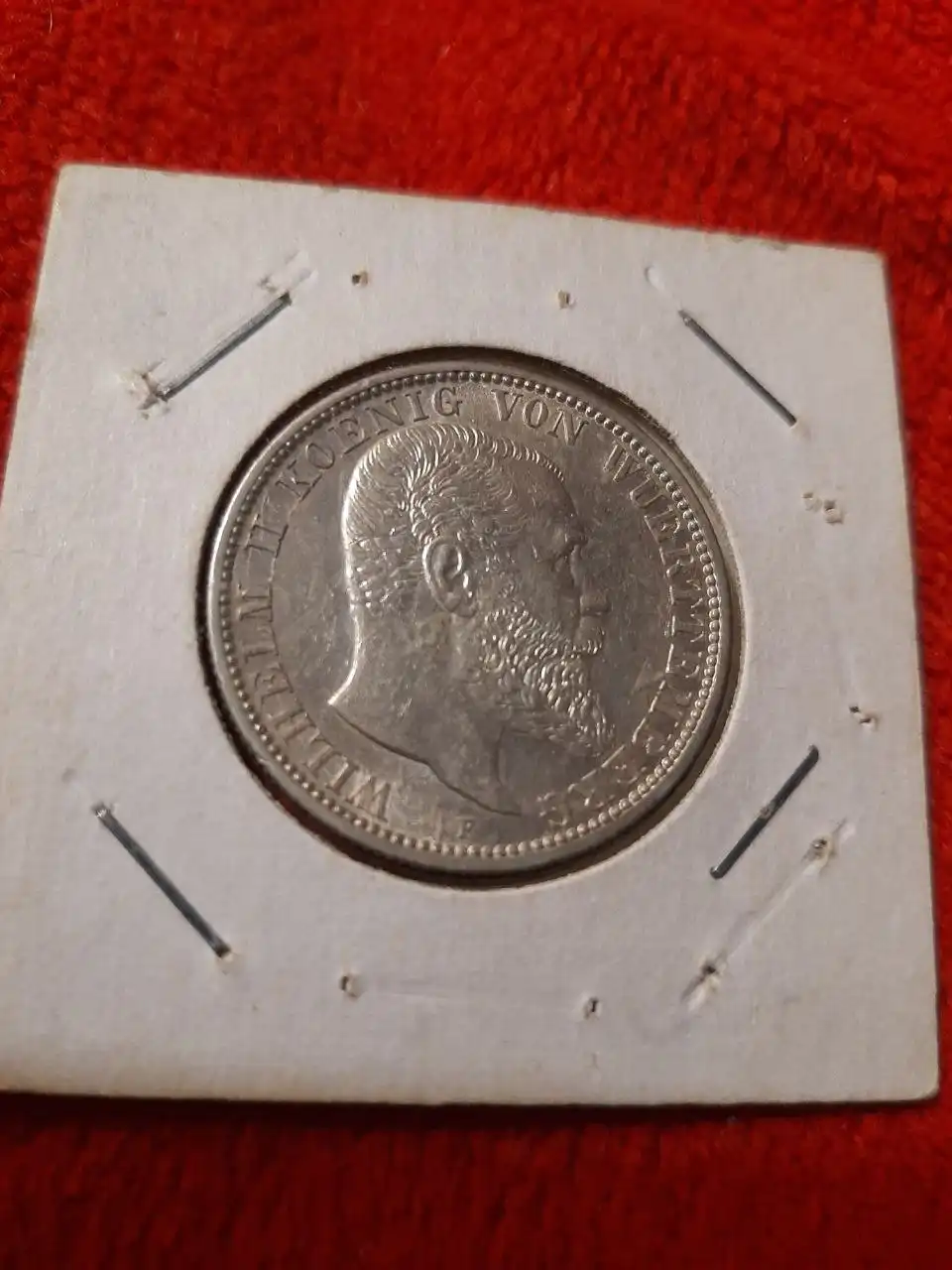 Монета Германии 2 марки 1914 г. Вюртенберг Вильгельм II - Нумизматика (Хобби и отдых) в Владивосток