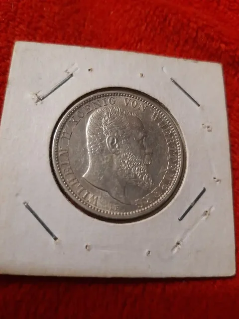 Монета Германии 2 марки 1914 г. Вюртенберг Вильгельм II - Туризм и активный отдых в Владивосток