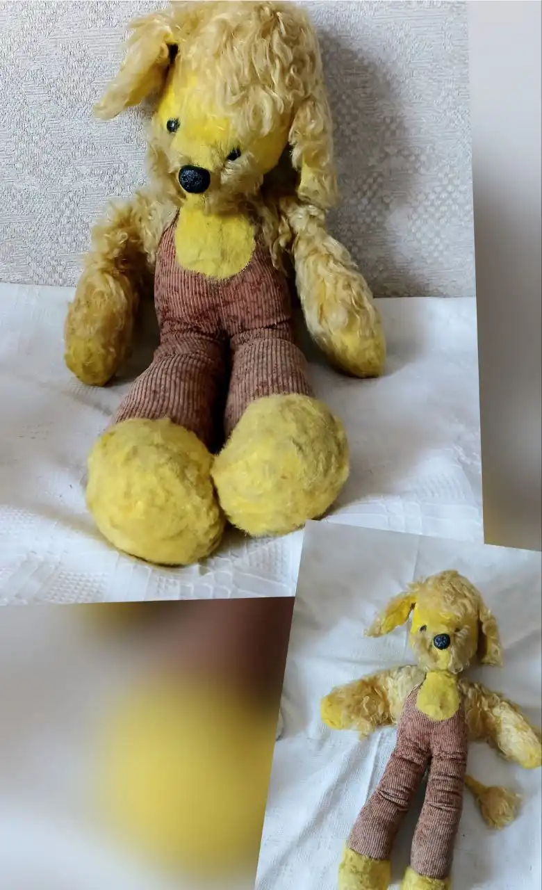 Большая собака из детства СССР винтаж - Винтажные игрушки (Хобби и отдых) в Хабаровск