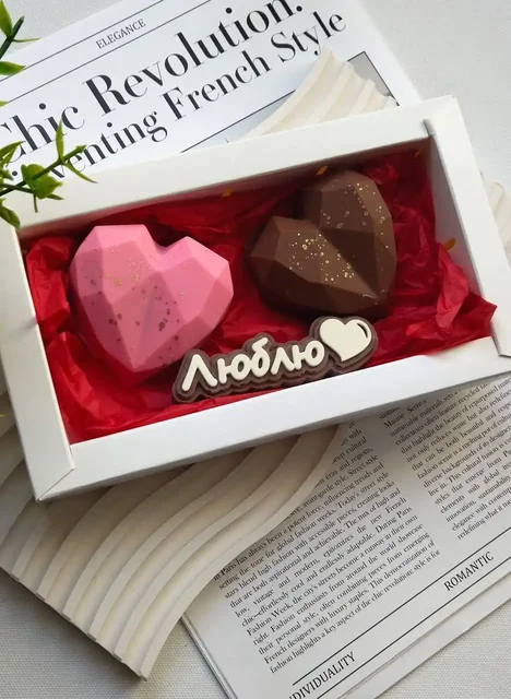 Оригинальные подарки ко Дню всех влюбленных из бельгийского шоколада ручной работы - Сувениры в Хабаровск