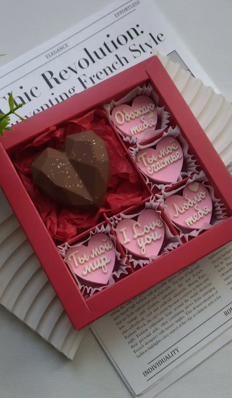 Оригинальные подарки ко Дню всех влюбленных из бельгийского шоколада ручной работы - Подарки (Хобби и отдых) в Хабаровск