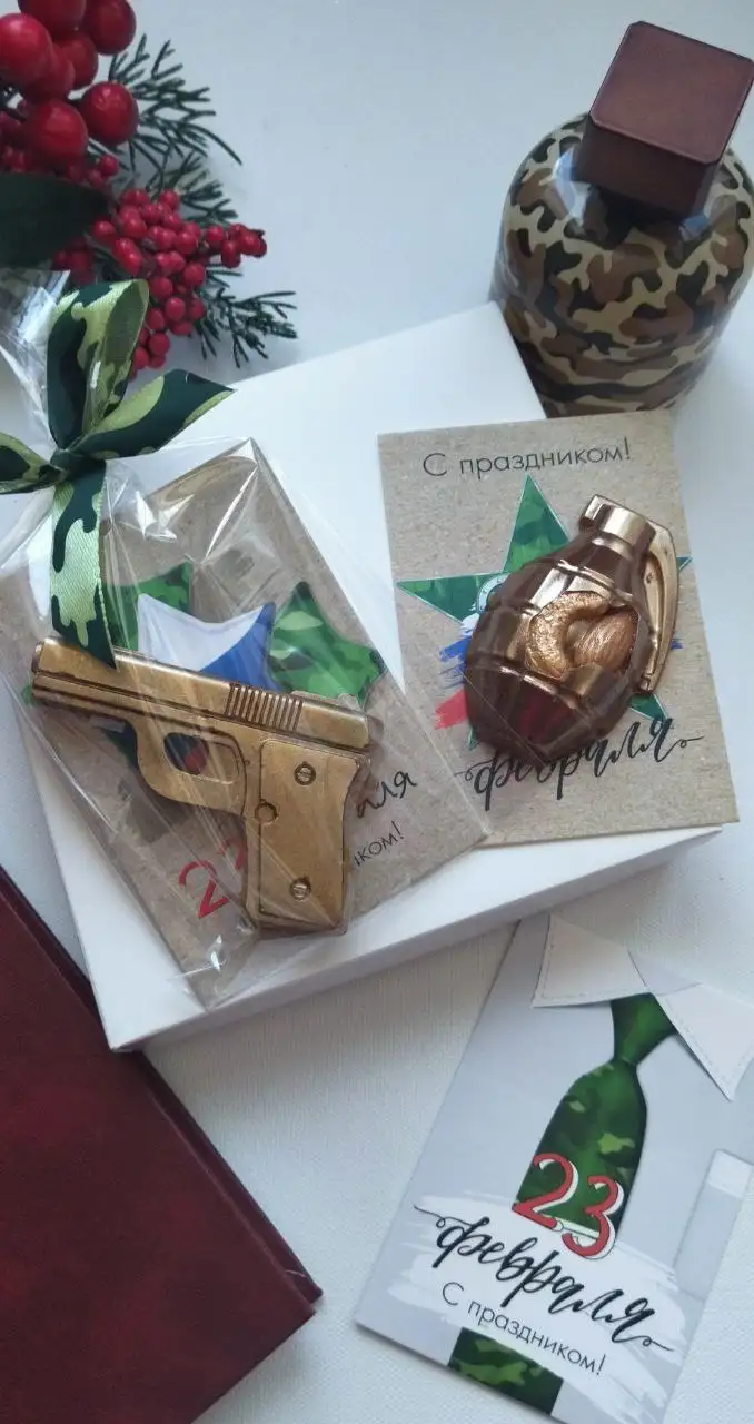 Эксклюзивные наборы шоколада ручной работы к 23 февраля - Подарки ручной работы (Хобби и отдых) в Хабаровск