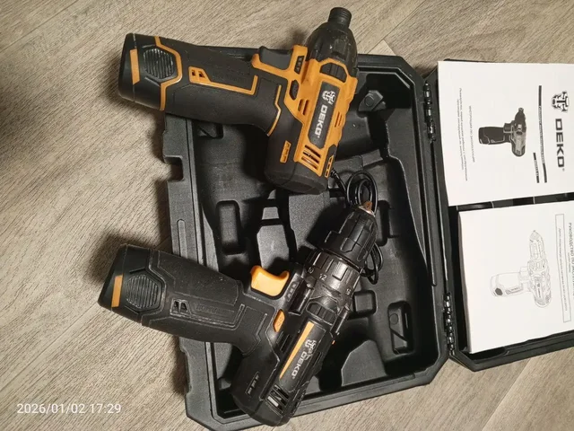 Шуруповёрт-гайковёрт мощный полный комплект - Аквариумистика в Хабаровск