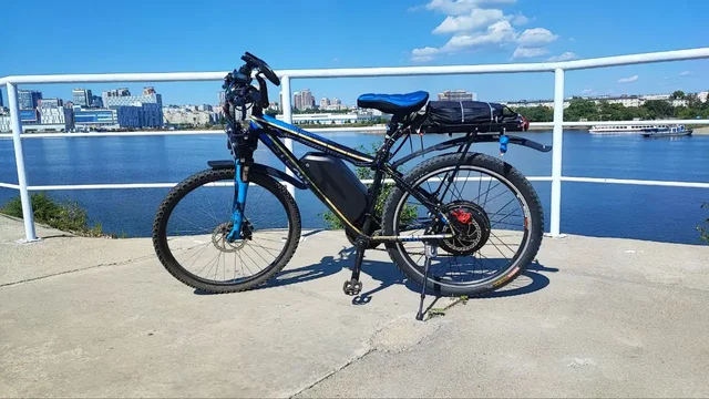 Продам мощный электробайк: 55 км/ч и 80 км хода - Автономера в Хабаровск