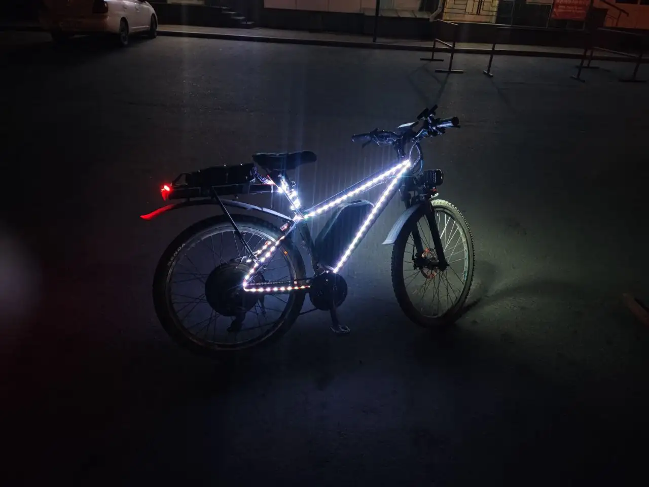 Продам мощный электробайк: 55 км/ч и 80 км хода - Электробайки (Авто) в Хабаровск