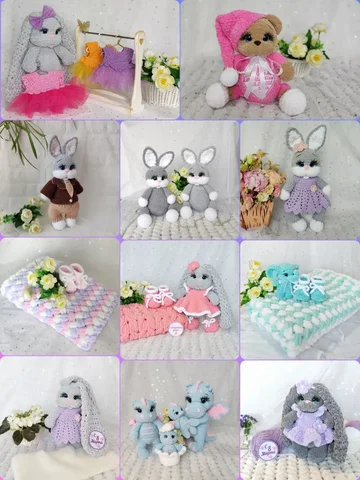 Вязаные игрушки и сувениры ручной работы в Хабаровске - Хобби и отдых в Хабаровск