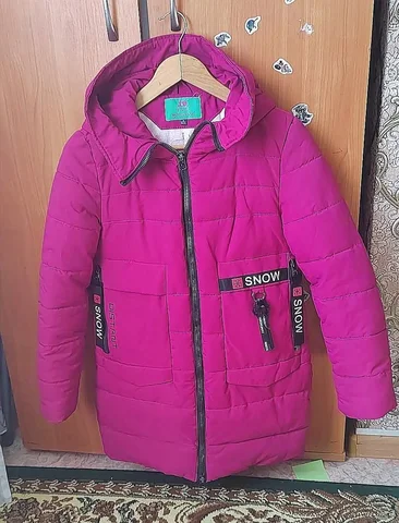 Зимний пуховик на девочку в хорошем состоянии - Юбки в Хабаровск