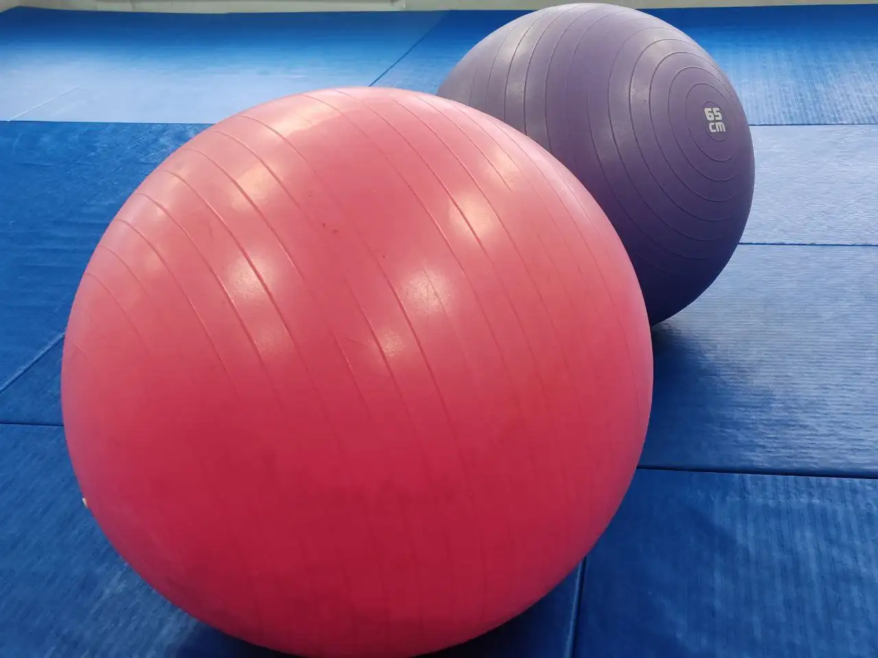 Фитбол 65 см с насосом - Фитнес-оборудование (Хобби и отдых) в Хабаровск
