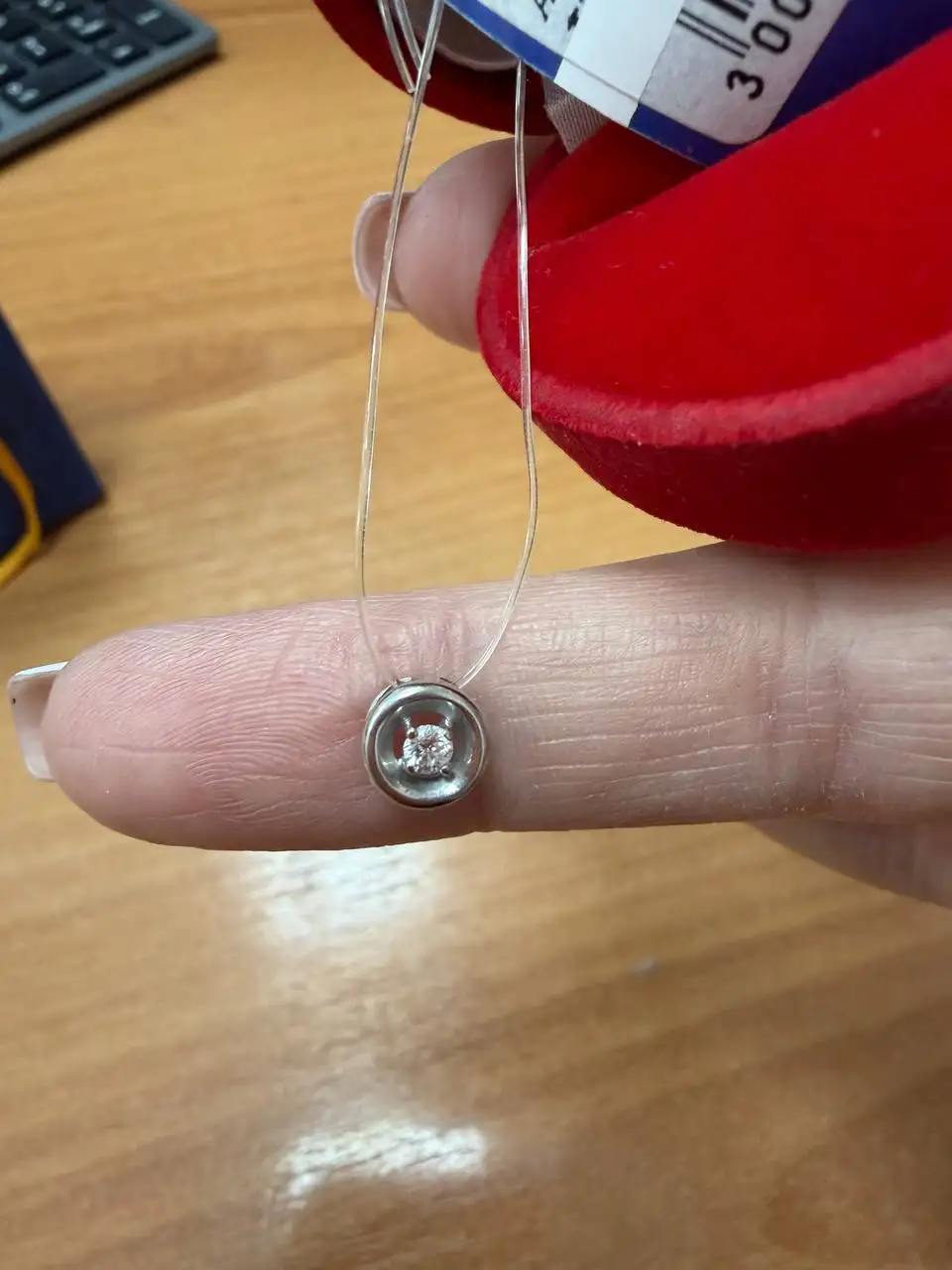 Подвеска бегунок с бриллиантом - Ювелирные изделия (Барахолка) в Хабаровск