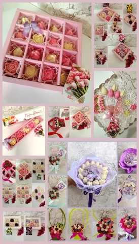 Наборы и букеты из шоколадных конфет к 8 марта - Манежи в Хабаровск