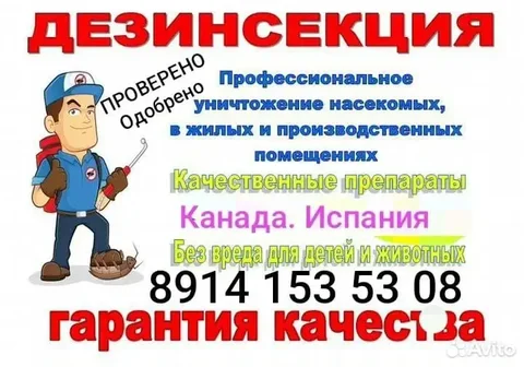 Комплексная обработка по уничтожению насекомых - Грузоперевозки в Хабаровск