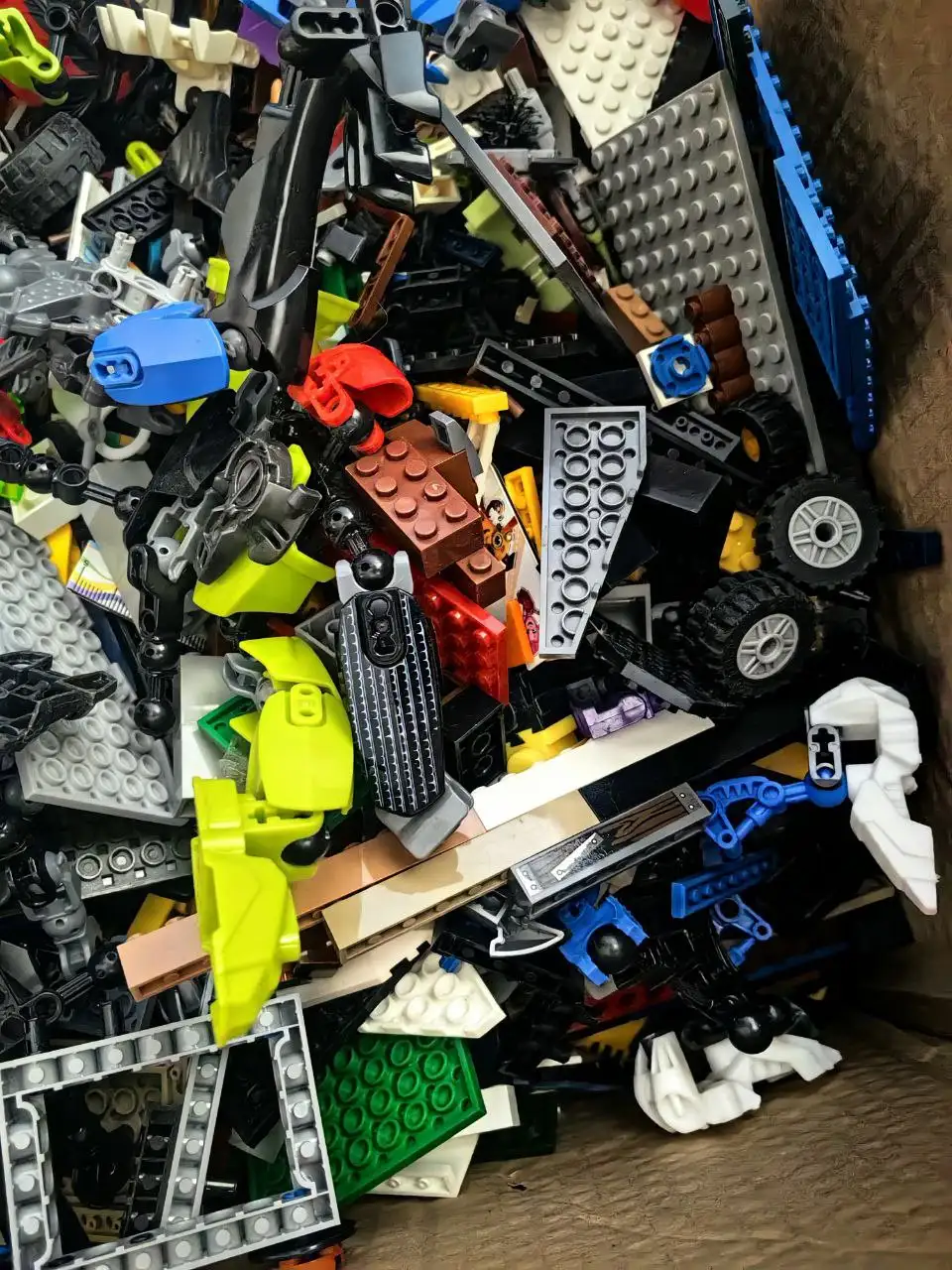Лего примерно 7 килограмм - Конструкторы (Хобби и отдых) в Хабаровск