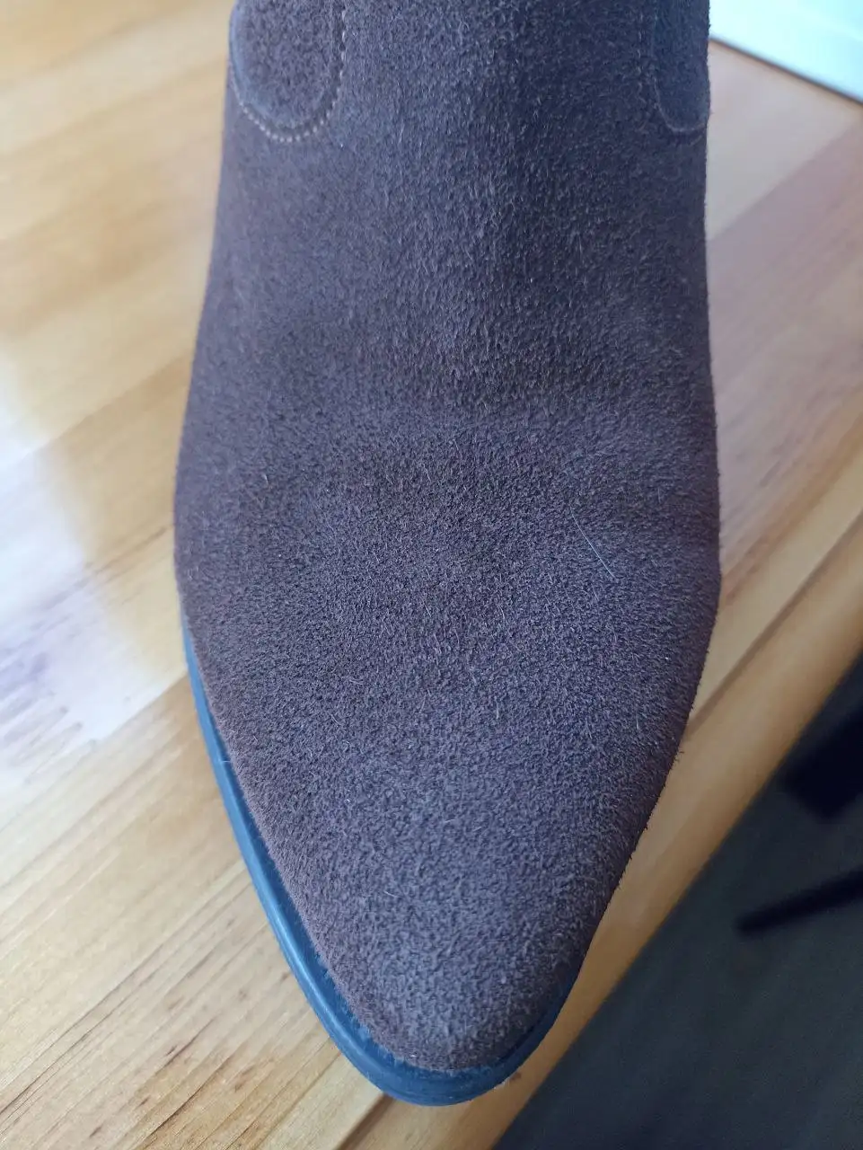 Продам новые туфли из натуральной замши размер 36-37 - Обувь (Одежда) в Хабаровск