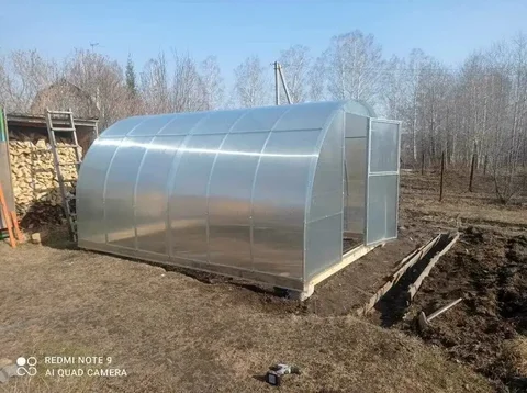 Теплица ДАЧНИЦА ДАЛЬНЕВОСТОЧНАЯ УСИЛЕННАЯ с доставкой и монтажом - Садовые скамейки в Хабаровск