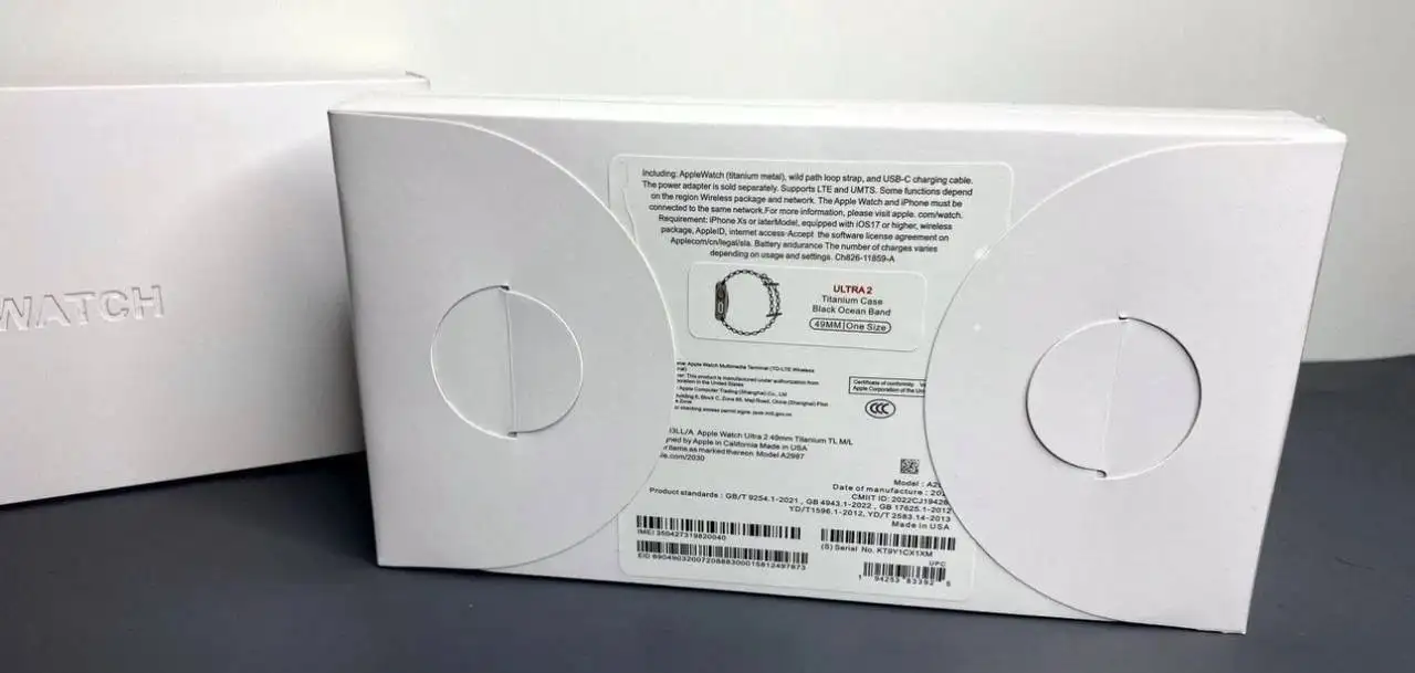 Apple Watch Ultra 2 с яблоком при включении - Смарт-часы (Электроника) в Хабаровск