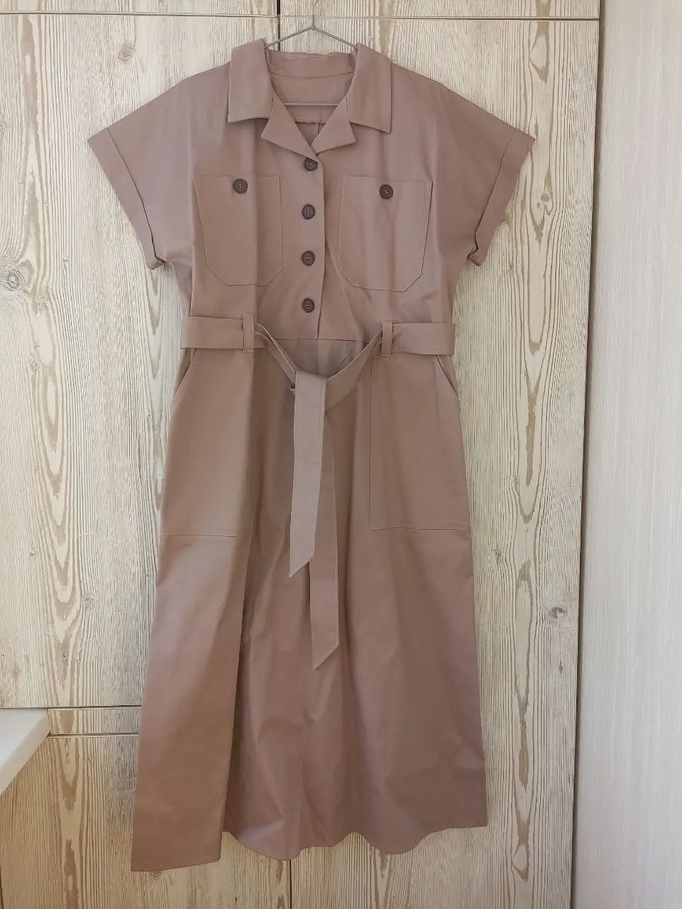 Новое платье, плотный хлопок, размер 48 - Женская одежда (Одежда) в Хабаровск