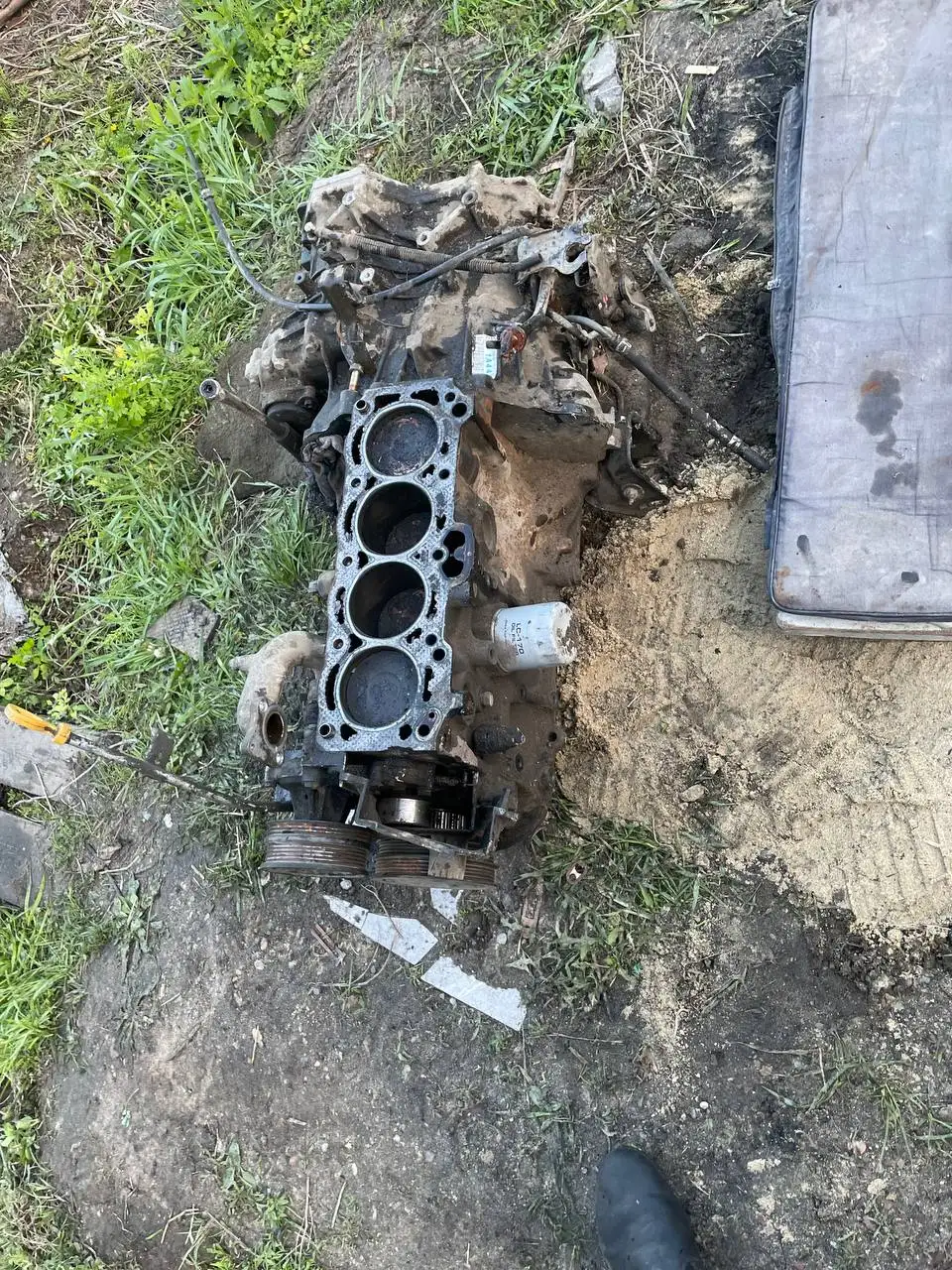 Продам блок двигателя 5A-FE с малым пробегом - Автозапчасти (Запчасти) в Хабаровск