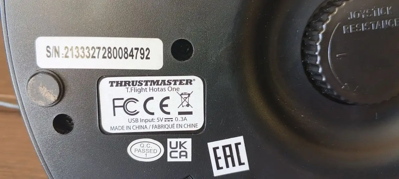 Авиаджойстик Thrustmaster T.Flight Hotas One - Игровые аксессуары (Хобби и отдых) в Хабаровск