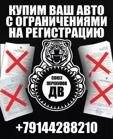 Выкуп проблемных авто с ограничениями на регистрацию - Рули в Хабаровск