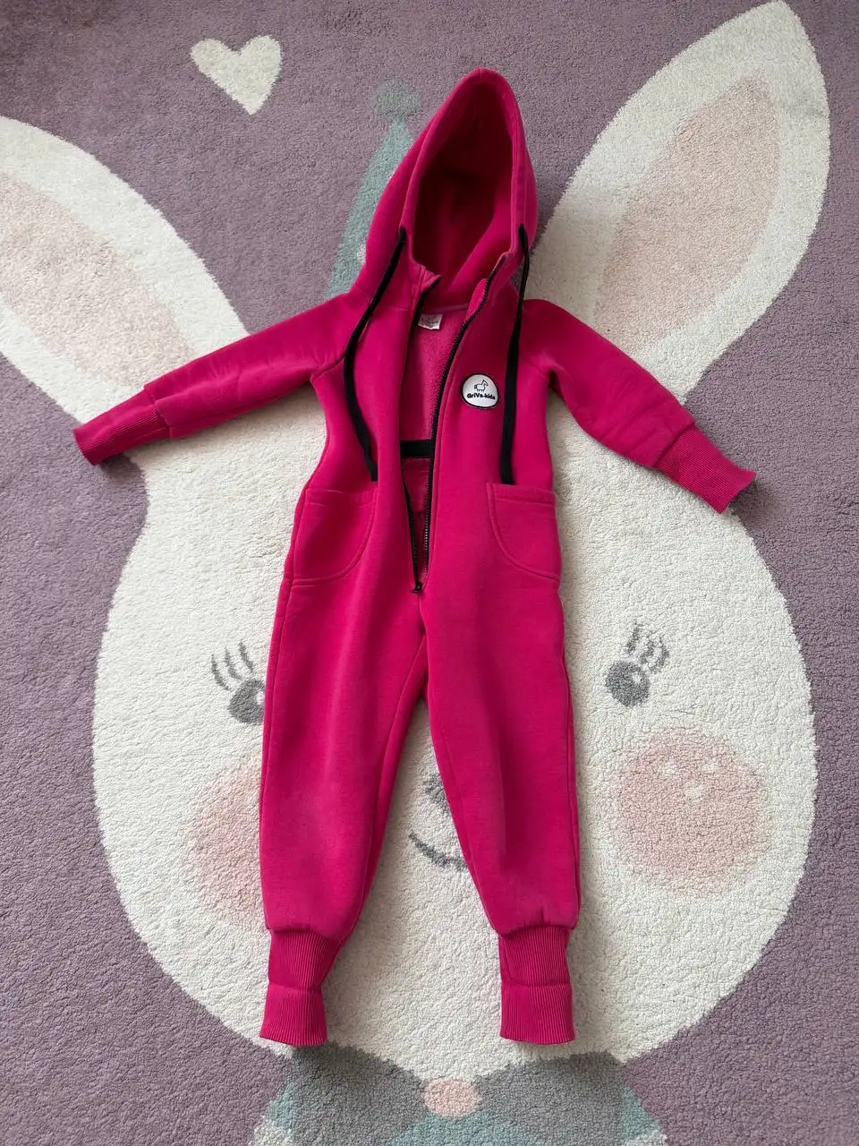 Детский комбинезон на флисе с растущими манжетами - Одежда для детей (Товары для детей) в Хабаровск