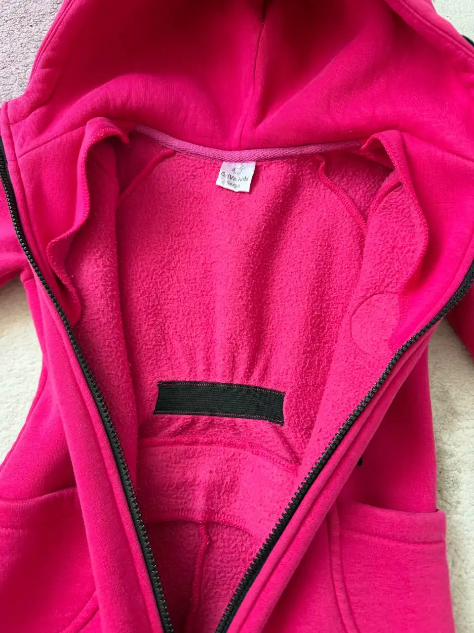 Детский комбинезон на флисе с растущими манжетами - Одежда для детей (Товары для детей) в Хабаровск