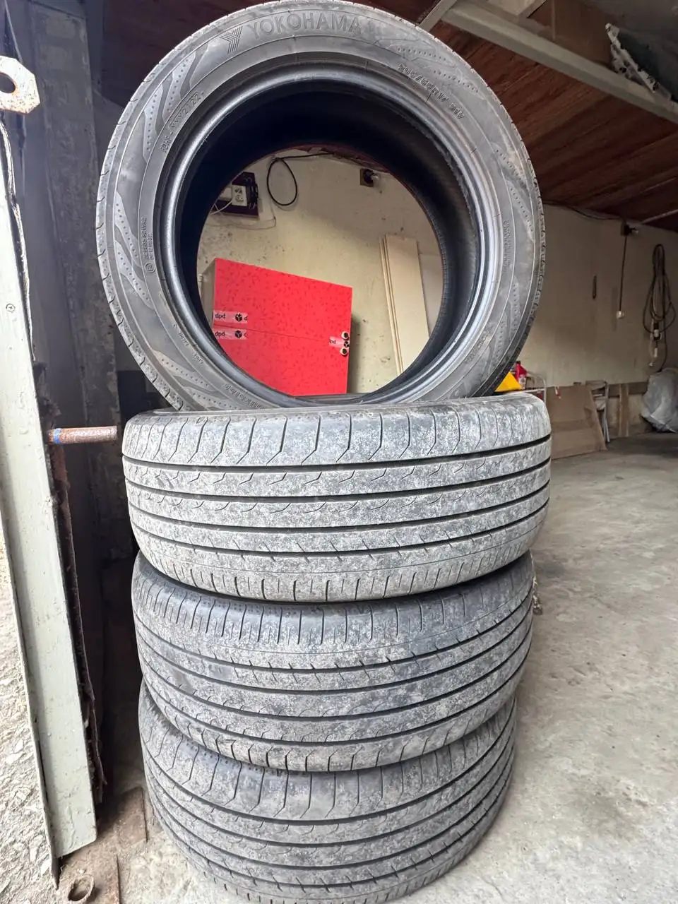 Шины YOKOHAMA летние 205/55/17 - Шины и диски (Авто) в Хабаровск