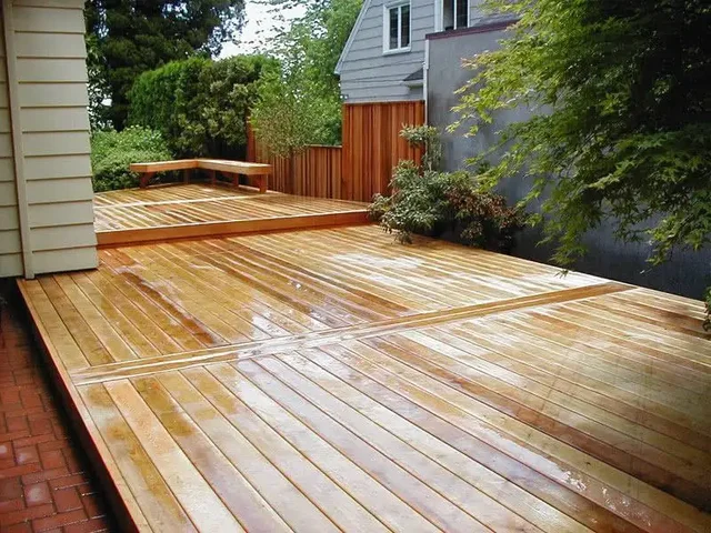 Изготовление деревянных настилов для террасы - Реставрация фото в Хабаровск