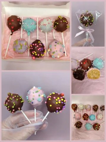 Домашние кейк-попсы с шоколадом и посыпкой - Сладости в Хабаровск