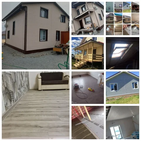 Модульное каркасное строительство и отделочные работы - Реставрация фото в Хабаровск