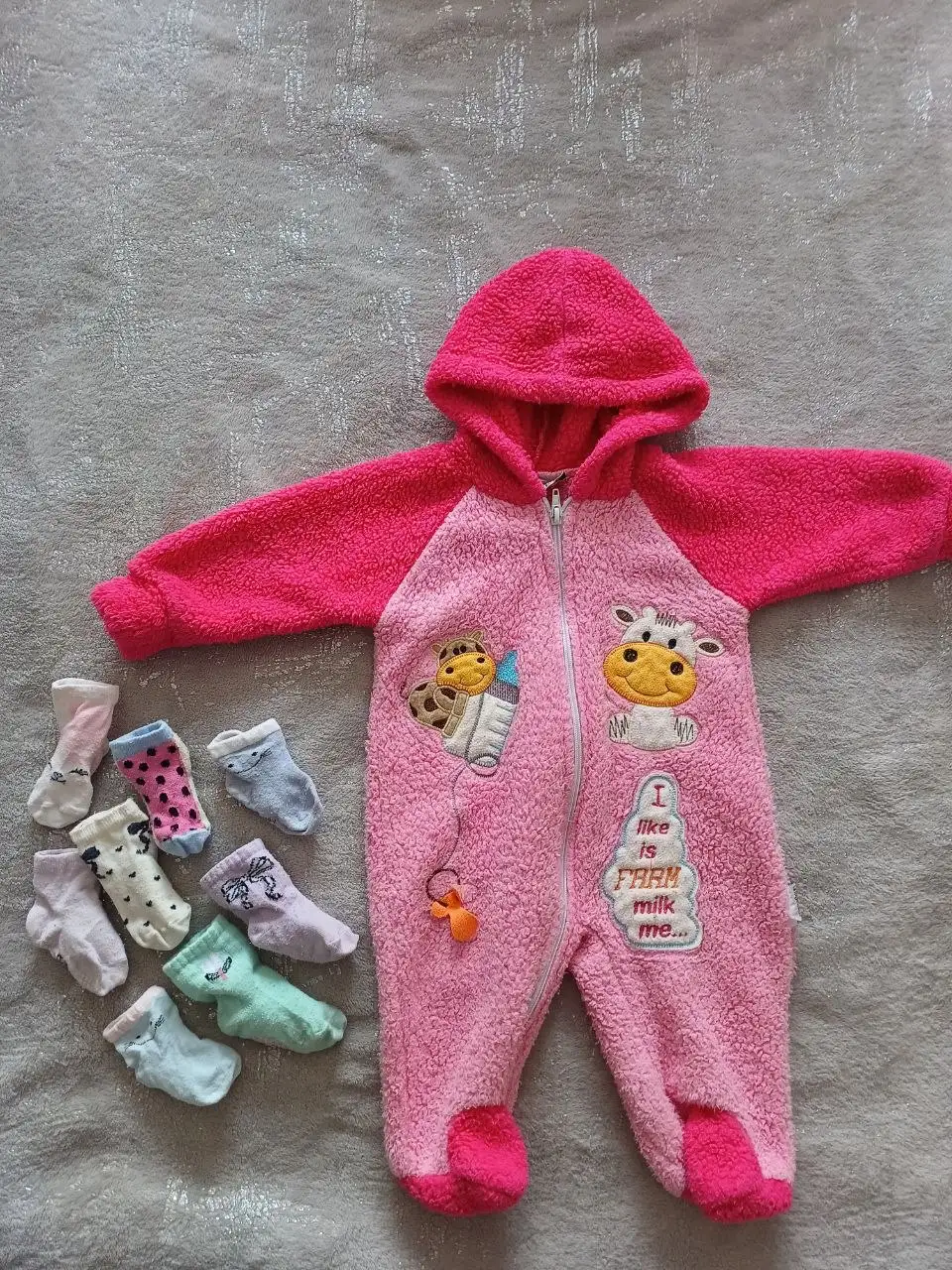 Детская одежда (62-74 размер, 9 боди, комбинезоны) - Одежда и обувь (Товары для детей) в Хабаровск