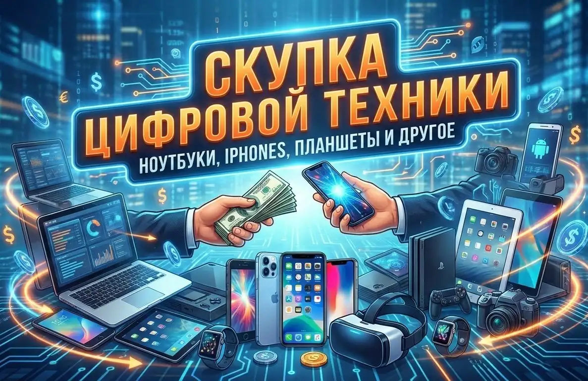 Скупка цифровой техники в Хабаровске - Скупка техники (Услуги) в Хабаровск
