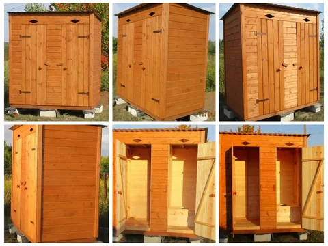 Туалет с хозблоком 2,5x1,2x2 м - Отопление в Хабаровск