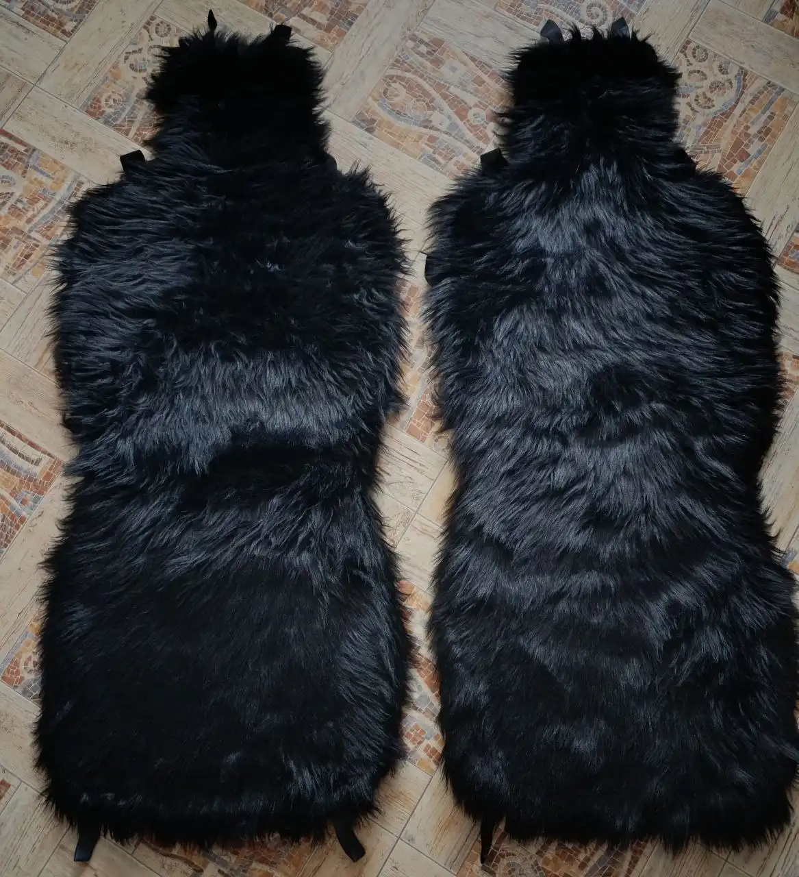 Продажа меховых накидок для сидений автомобиля