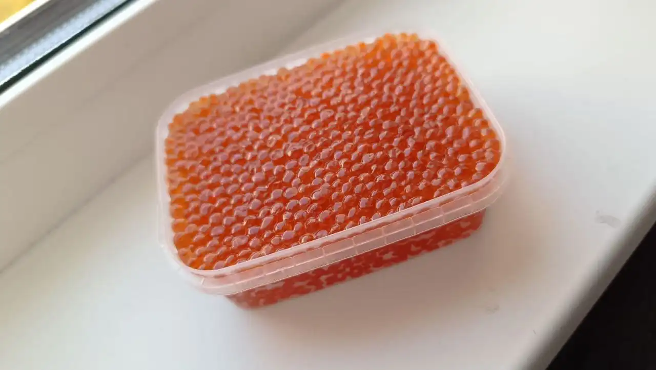 Икра кеты охотская к Новогоднему столу