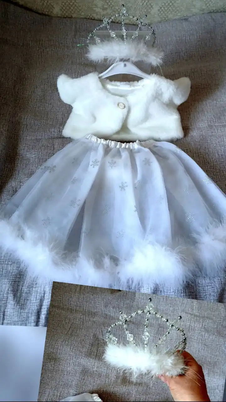 Новогодний костюм для девочки 4-5 лет