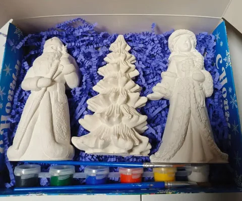 Набор для раскрашивания новогодних фигурок - Хобби и отдых в Хабаровск