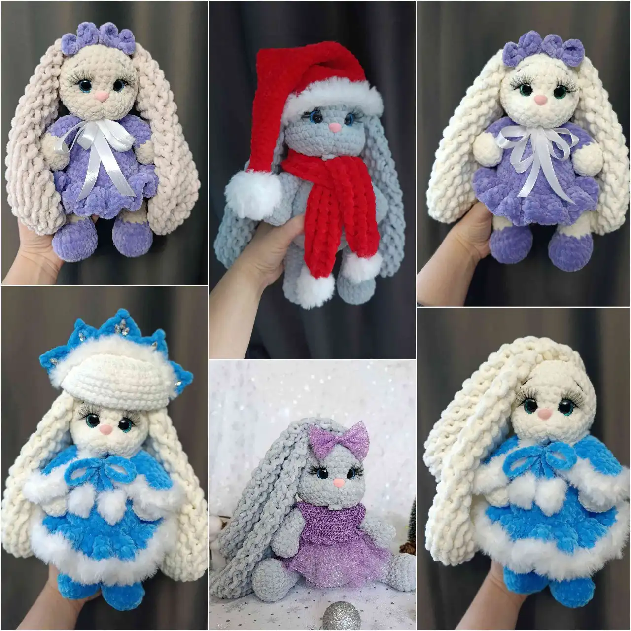 Продам вязаные плюшевые игрушки ручной работы