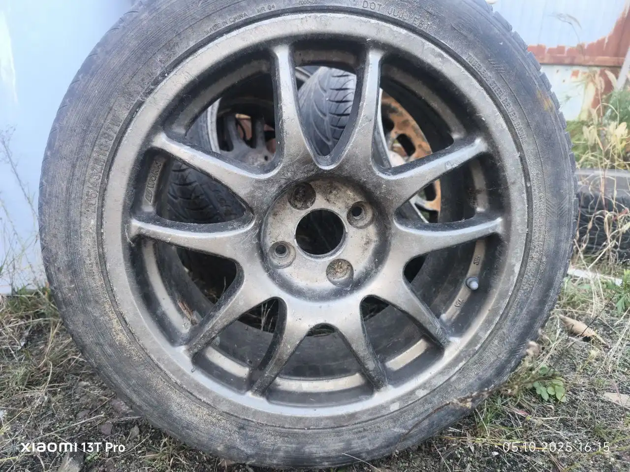 Продажа комплекта колёс WORK R16/215/45 летняя резина