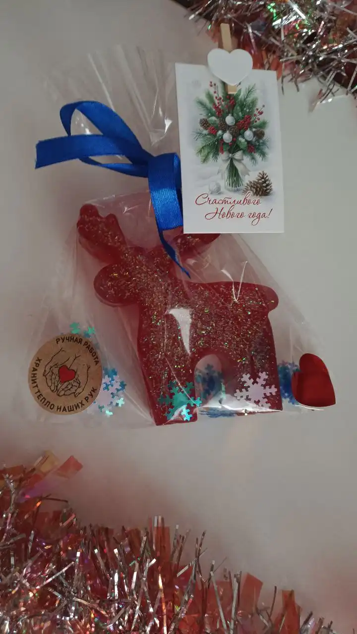 Новогоднее мыло ручной работы в Хабаровске